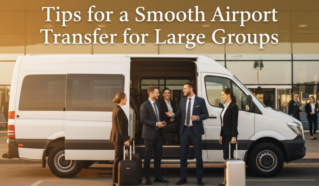 Tips for a Smooth Airport Transfer for Large Groups